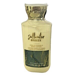 Bath & Body Works Saltwater Breeze Shea Body Lotion 8 fl oz  Discontinued NEW
